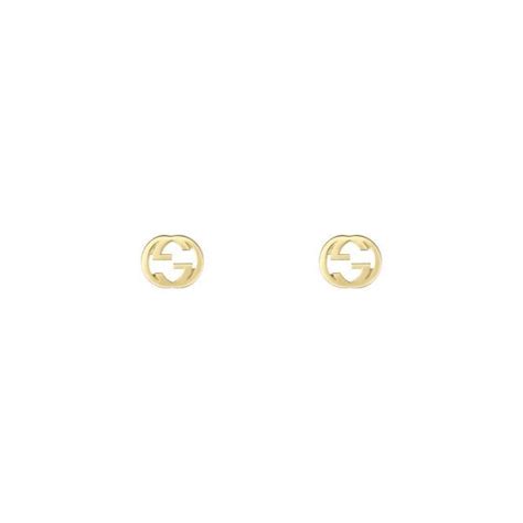 gucci cross earrings|gucci interlocking earrings.